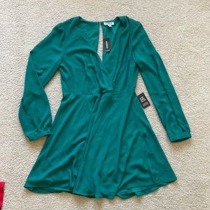 Express womens long sleeve dress, size S